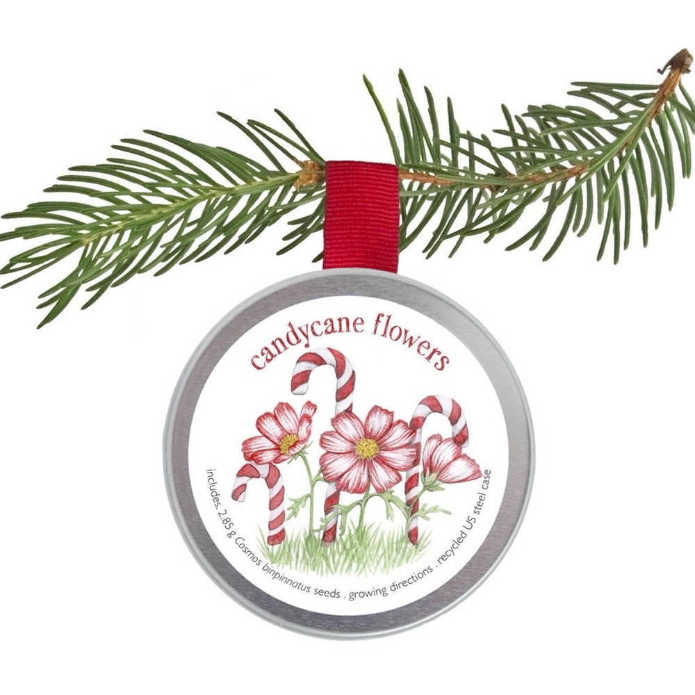 NWT >> Kids Garden Sprinkle Ornament (Candy Cane Flowers)